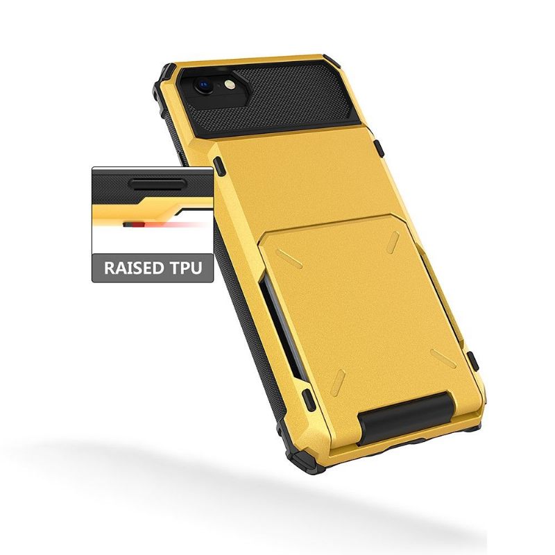 Telefoonhoesje voor iPhone SE 2022 Bescherming Hoesje Folio-hoesje Kaarthouder Flip Bescherming