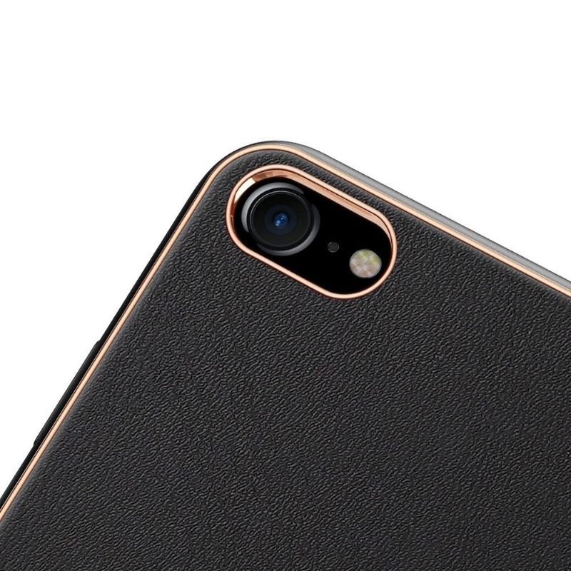 Telefoonhoesje voor iPhone SE 2022 Yolo-serie Leereffect
