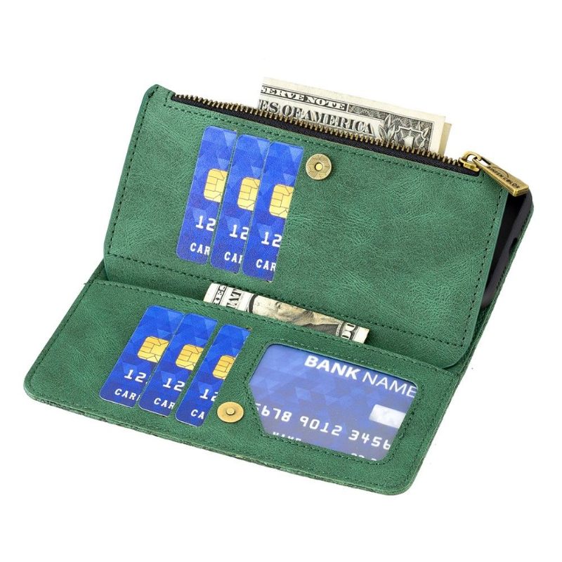 Folio-hoesje voor Samsung Galaxy A72 4G / A72 5G Anti-fall Portemonnee Leren Vliegende Vlinders