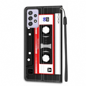 Folio-hoesje voor Samsung Galaxy A72 4G / A72 5G Audioband