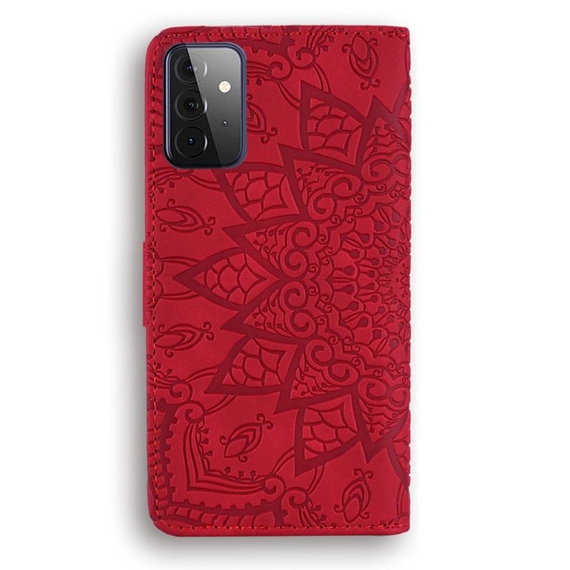 Folio-hoesje voor Samsung Galaxy A72 4G / A72 5G Leïla Fleur Oriental