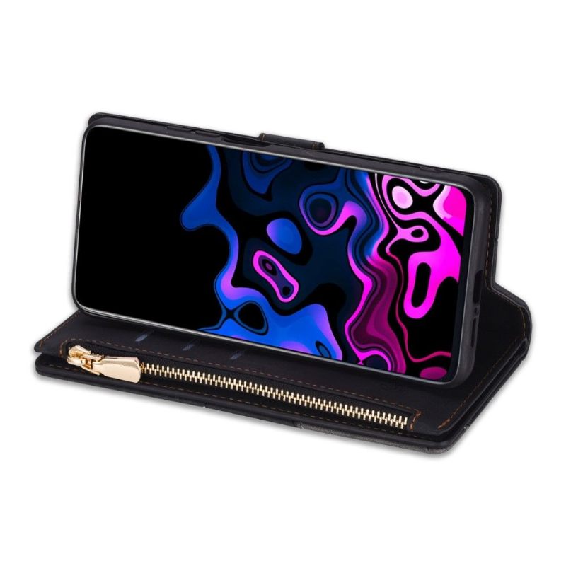 Folio-hoesje voor Samsung Galaxy A72 4G / A72 5G Portemonnee Leren Celia Kunstleer