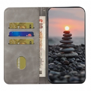 Folio-hoesje voor Samsung Galaxy A72 4G / A72 5G S-vorm Zakelijk
