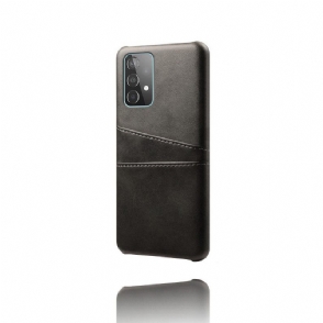 Hoesje voor Samsung Galaxy A72 4G / A72 5G Melody Leder Effect Kaarthouder