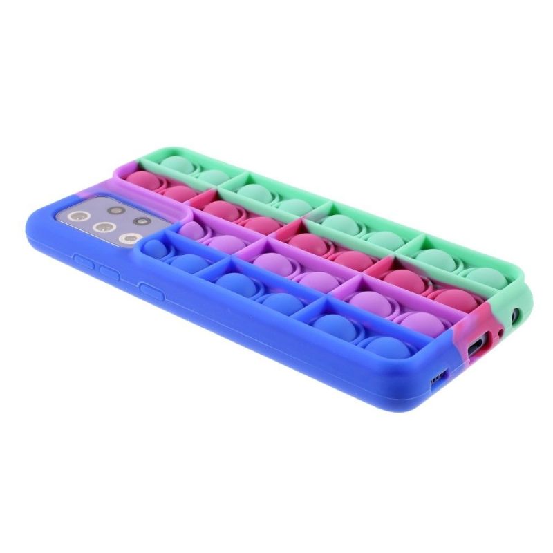 Hoesje voor Samsung Galaxy A72 4G / A72 5G Pop It Fidget Toy - Veelkleurig