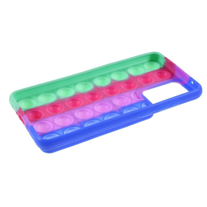 Hoesje voor Samsung Galaxy A72 4G / A72 5G Pop It Fidget Toy - Veelkleurig