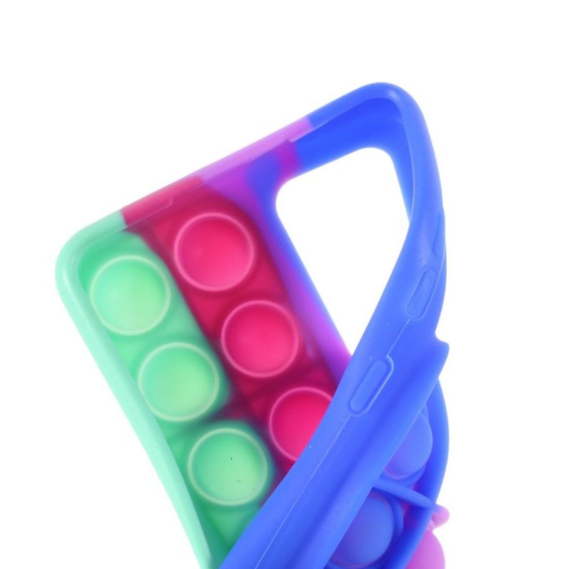Hoesje voor Samsung Galaxy A72 4G / A72 5G Pop It Fidget Toy - Veelkleurig