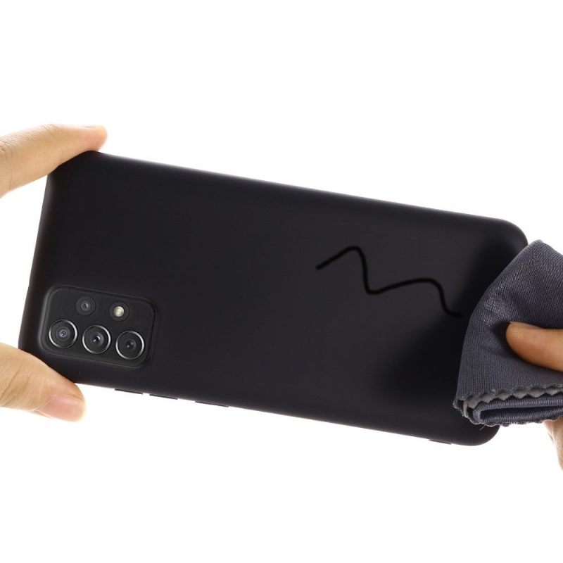 Hoesje voor Samsung Galaxy A72 4G / A72 5G Puro Siliconenvloeistof