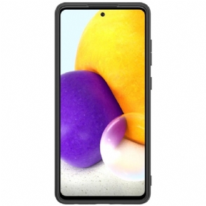 Hoesje voor Samsung Galaxy A72 4G / A72 5G Synthetische Vezel
