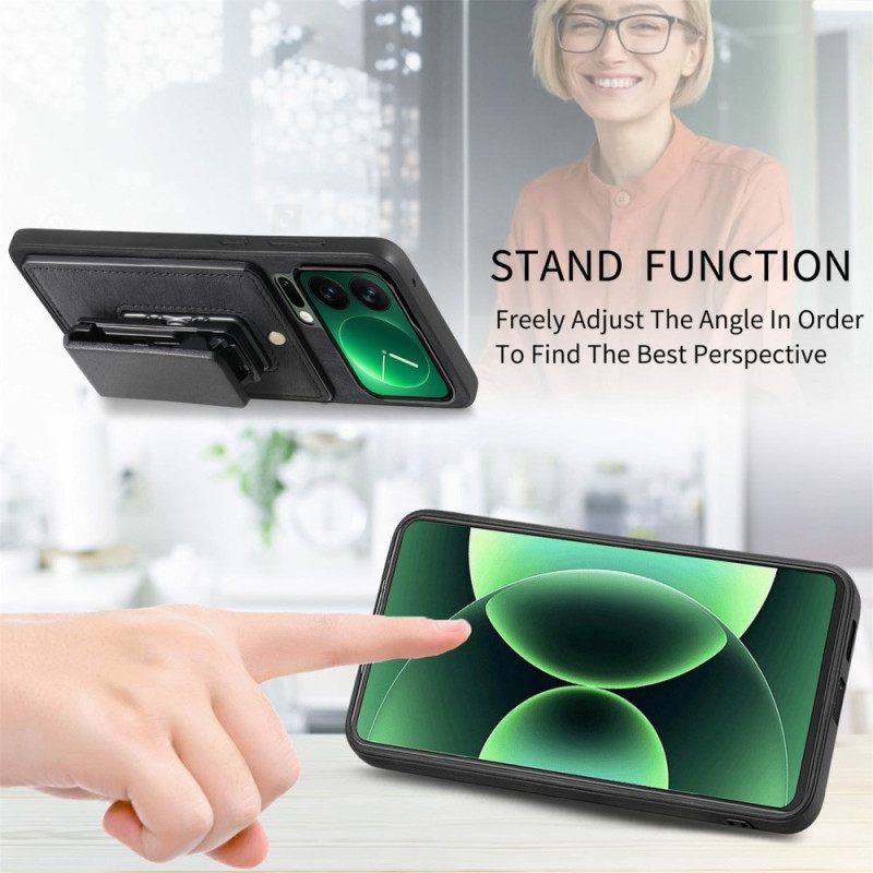 Case Hoesje Xiaomi 17 Pro Max Telefoonhoesje Riemclip En Geïntegreerde Standaard