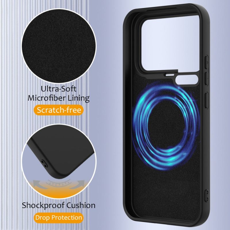 Case Hoesje Xiaomi 17 Pro Max Telefoonhoesje Siliconen Magnetisch En Draagkoord