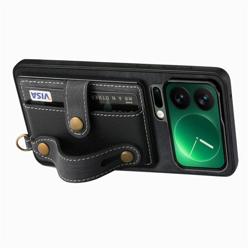 Cover Hoesje Xiaomi 17 Pro Max Telefoonhoesje Kaarthouder En Standaard