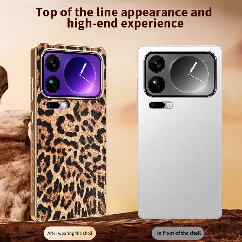 Cover Hoesje Xiaomi 17 Pro Max Telefoonhoesje Luipaardprint