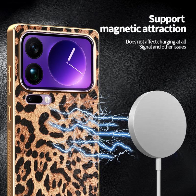 Cover Hoesje Xiaomi 17 Pro Max Telefoonhoesje Luipaardprint