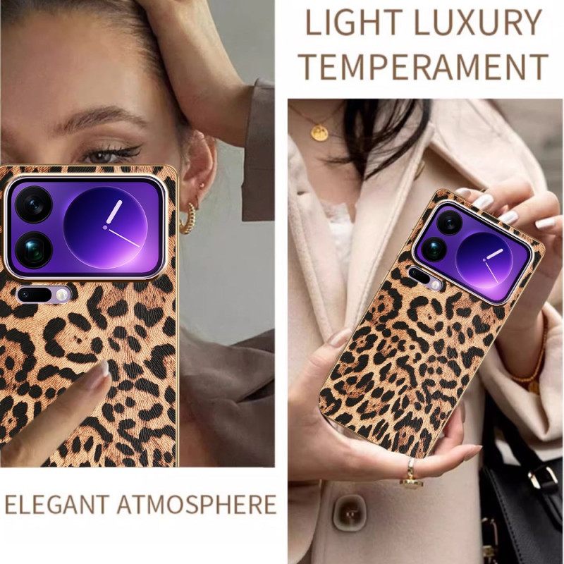 Cover Hoesje Xiaomi 17 Pro Max Telefoonhoesje Luipaardprint