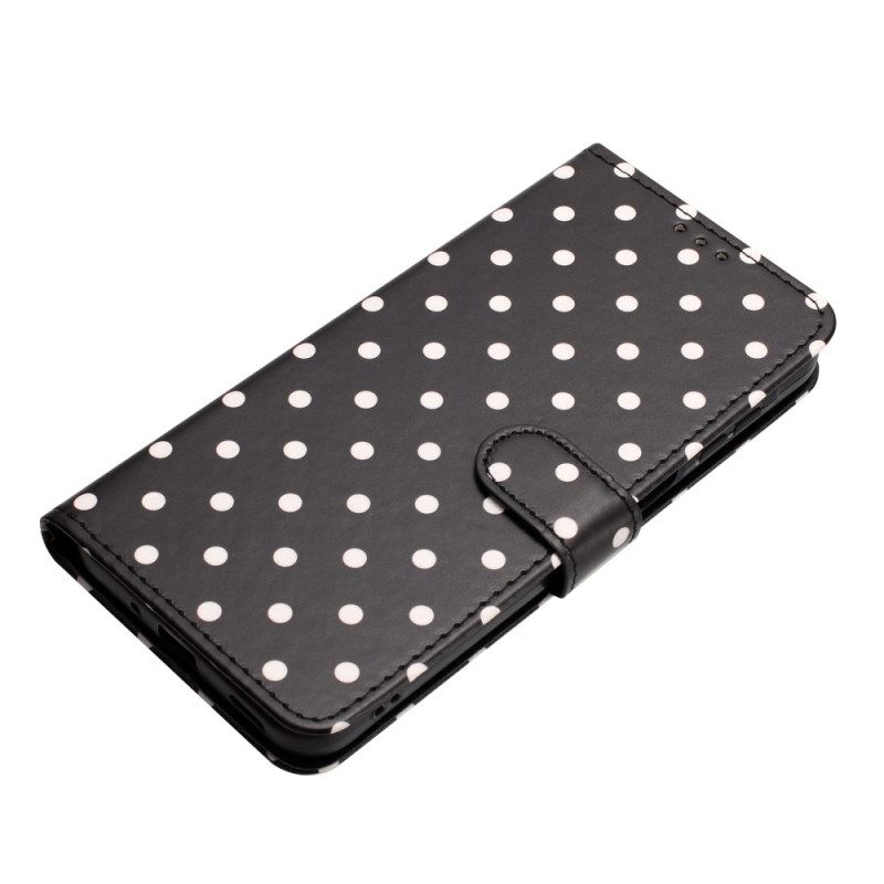 Flip Case Leren Xiaomi 17 Pro Max Polka Dots
