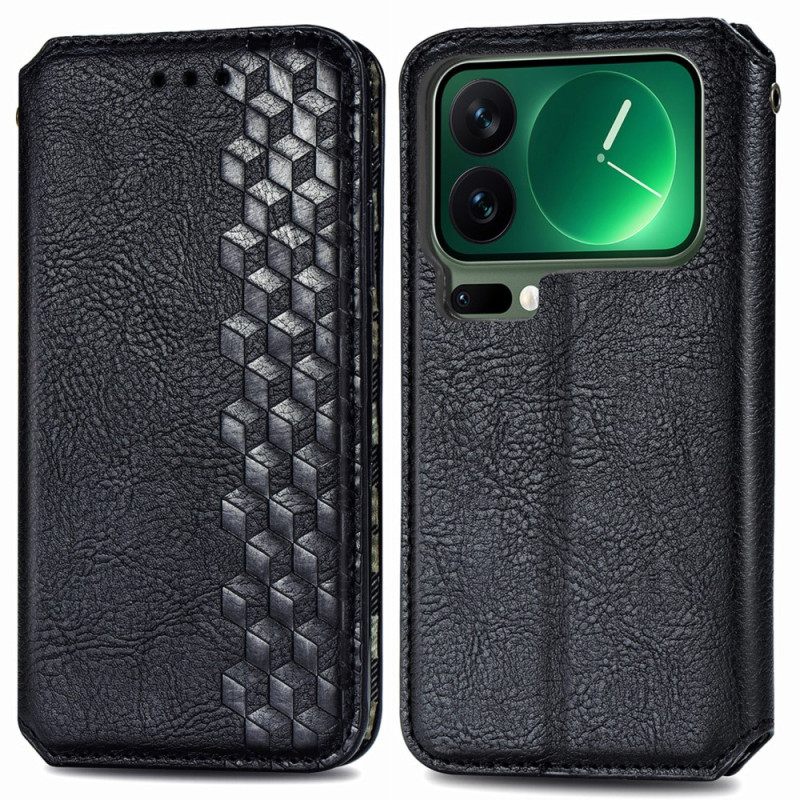 Folio-hoesje Xiaomi 17 Pro Max Diamantpatroon