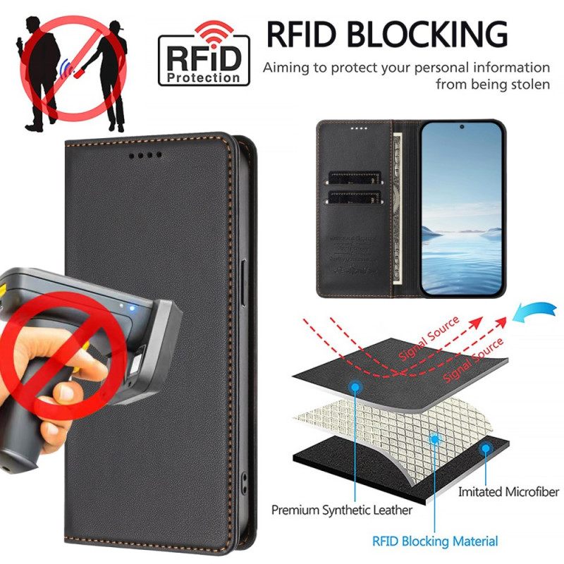Folio-hoesje Xiaomi 17 Pro Max Magnetische Sluiting En Rfid-bescherming