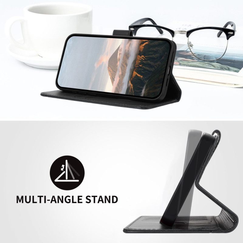 Folio-hoesje Xiaomi 17 Pro Max Telefoonhoesje Driehoekspatroon