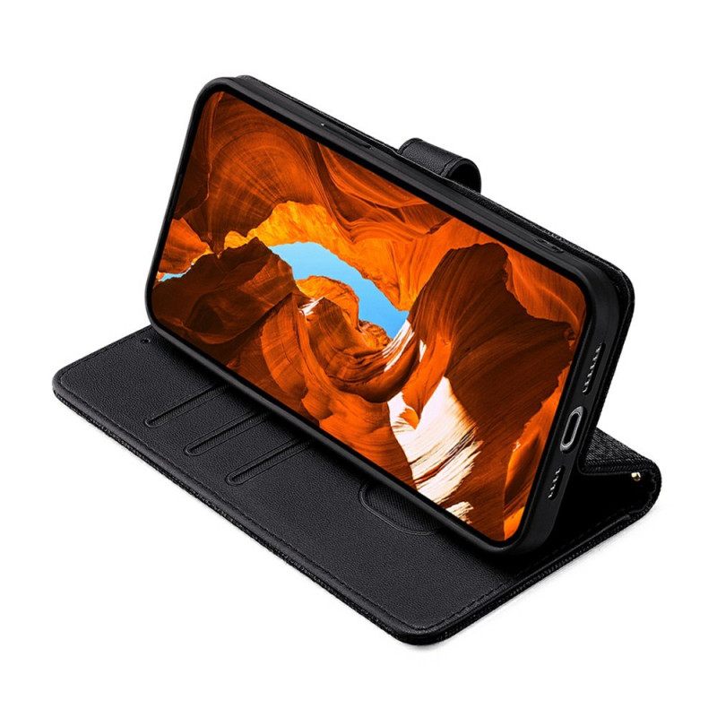 Folio-hoesje Xiaomi 17 Pro Max Telefoonhoesje Metalen Gesp