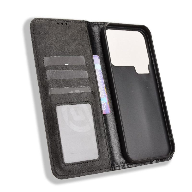 Folio-hoesje Xiaomi 17 Pro Max Vintage Rand