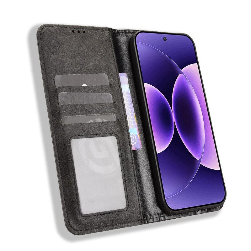 Folio-hoesje Xiaomi 17 Pro Max Vintage Rand