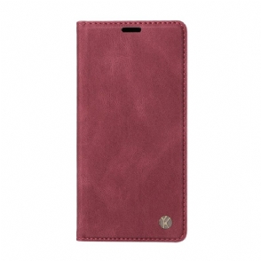 Folio-hoesje Xiaomi 17 Pro Max Yikatu Suède-look
