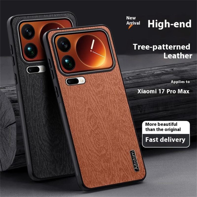 Hoesje Voor Xiaomi 17 Pro Max Houtlook