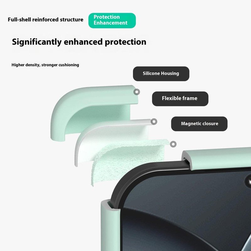 Hoesje Voor Xiaomi 17 Pro Max Vloeibare Siliconen