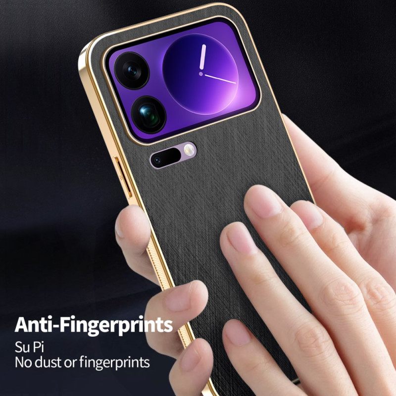 Hoesje Xiaomi 17 Pro Max Azns Leerlook Bescherming Hoesje