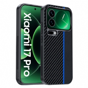 Hoesje Xiaomi 17 Pro Max Koolstofvezel Bescherming Hoesje