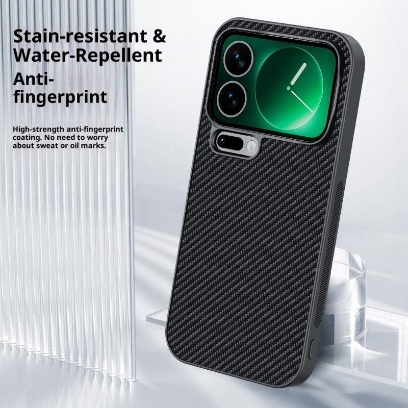 Hoesje Xiaomi 17 Pro Max Koolstofvezel Bescherming Hoesje