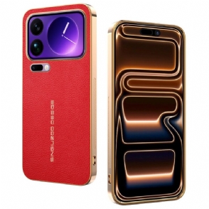 Hoesje Xiaomi 17 Pro Max Krasbestendige Lychee-textuur