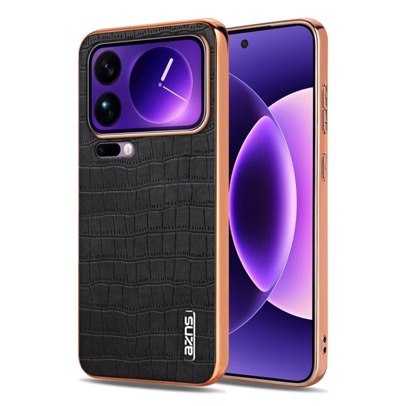 Hoesje Xiaomi 17 Pro Max Krokodil Textuur Azns