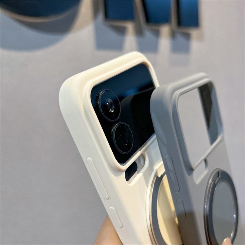 Hoesje Xiaomi 17 Pro Max Magnetisch Met Draaibare Standaard Bescherming Hoesje