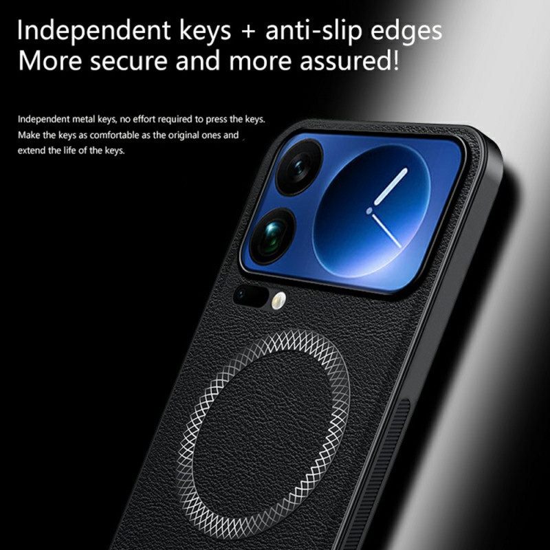 Hoesje Xiaomi 17 Pro Max Magnetisch Metalen Lensmontuur