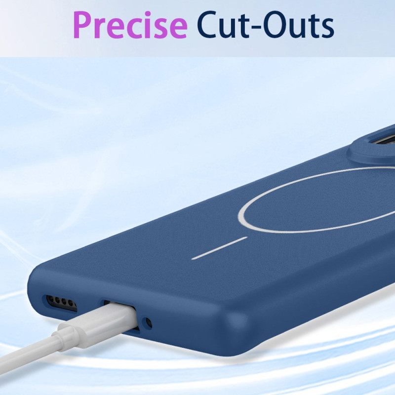 Hoesje Xiaomi 17 Pro Max Magnetische Flexibele Siliconen Bescherming Hoesje