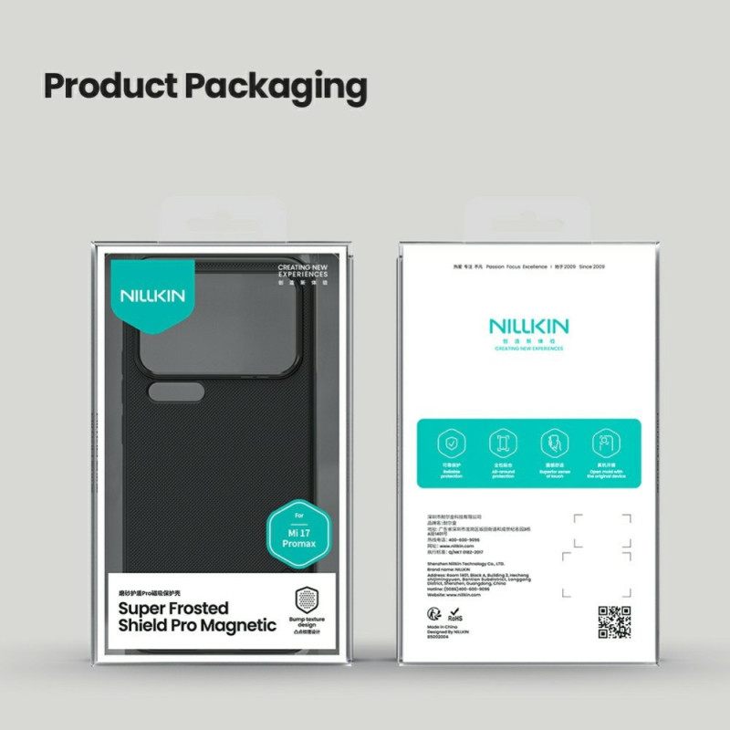 Hoesje Xiaomi 17 Pro Max Magsafe Frosted Shield Pro Nillkin