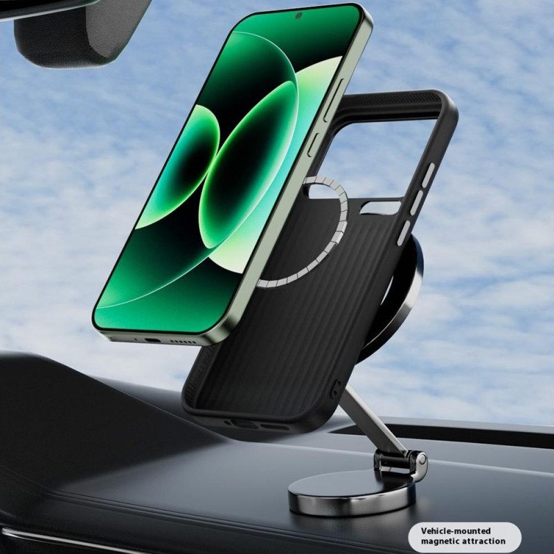 Hoesje Xiaomi 17 Pro Max Micro-reliëf Magnetische Abeel