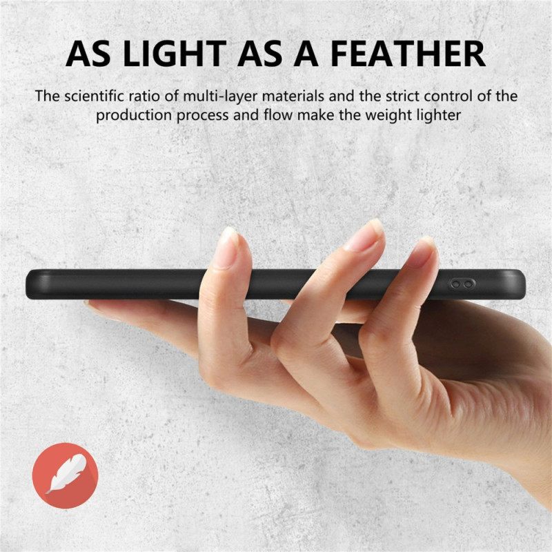 Hoesje Xiaomi 17 Pro Max Schokbestendig Slank Model Met Lederlook