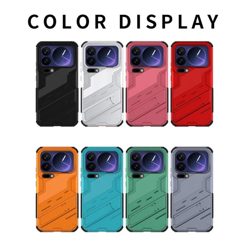 Hoesje Xiaomi 17 Pro Max Ultrasterk En Geïntegreerde Standaard