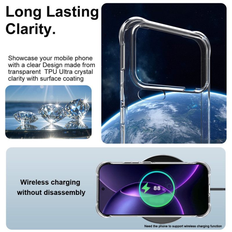 Hoesje Xiaomi 17 Pro Max Versterkt Transparant