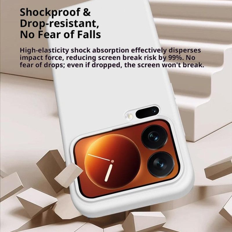 Hoesje Xiaomi 17 Pro Max Vloeibare Siliconen