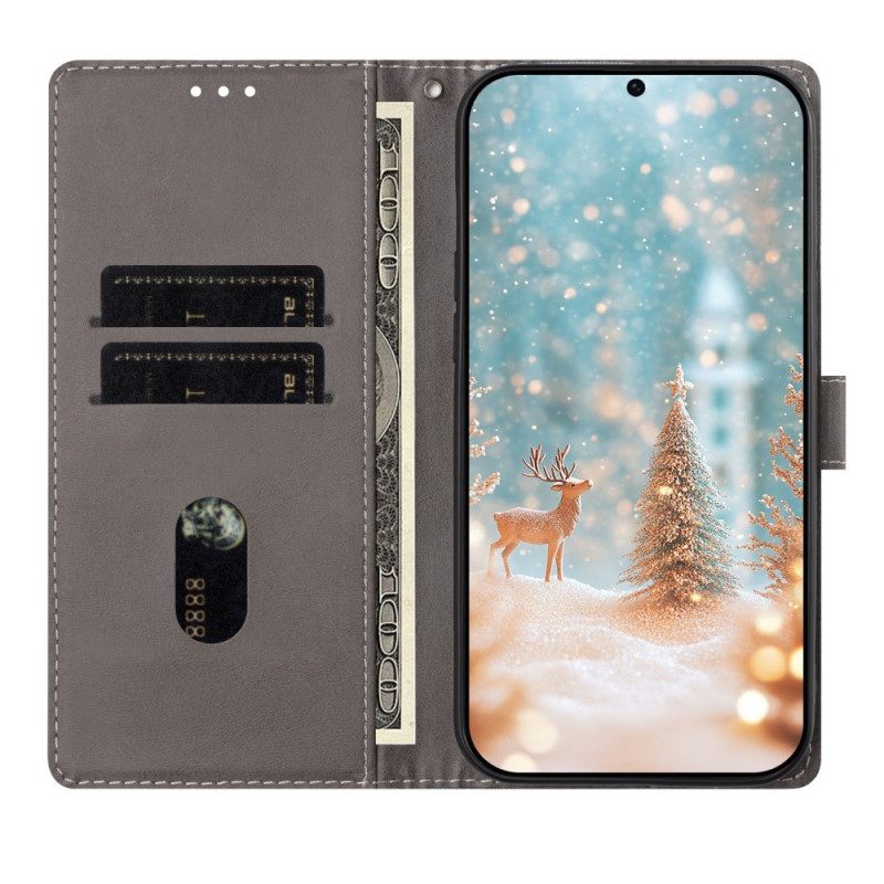 Leren Hoesje Voor Xiaomi 17 Pro Max Kerst