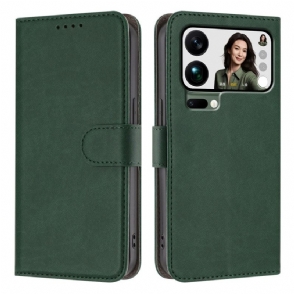 Leren Hoesje Xiaomi 17 Pro Max Effen Kunstleer Bescherming Hoesje