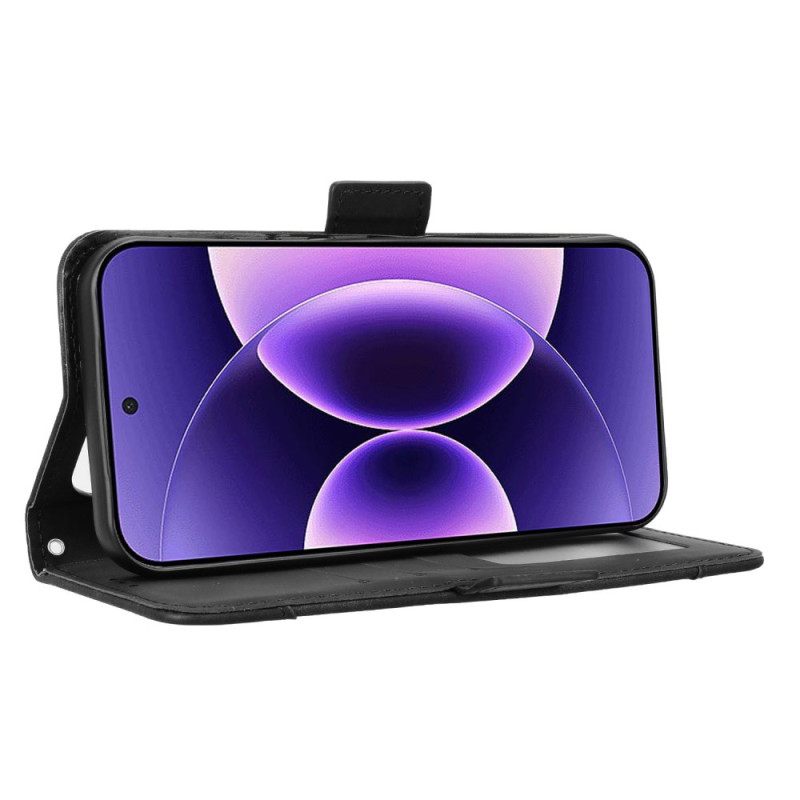 Leren Hoesje Xiaomi 17 Pro Max Meerdere Kaartsleuven Bescherming Hoesje