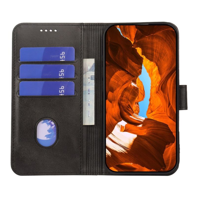 Leren Hoesje Xiaomi 17 Pro Max Standaard En Magnetische Sluiting Bescherming Hoesje