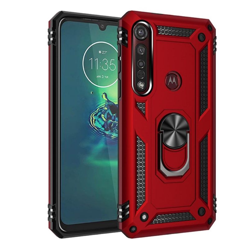 Hoesje voor Motorola Moto G8 Plus Anti-fall Hybride Ondersteuningsfunctie