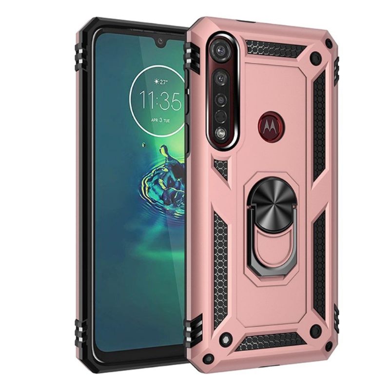 Hoesje voor Motorola Moto G8 Plus Anti-fall Hybride Ondersteuningsfunctie