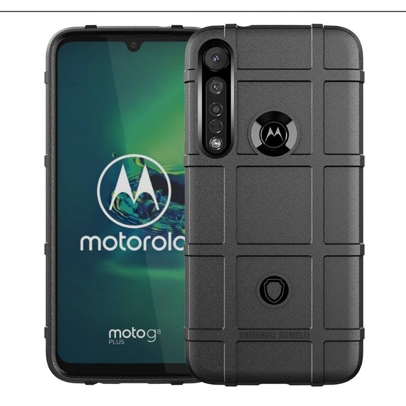 Hoesje voor Motorola Moto G8 Plus Robuust Schild Ultra Beschermend